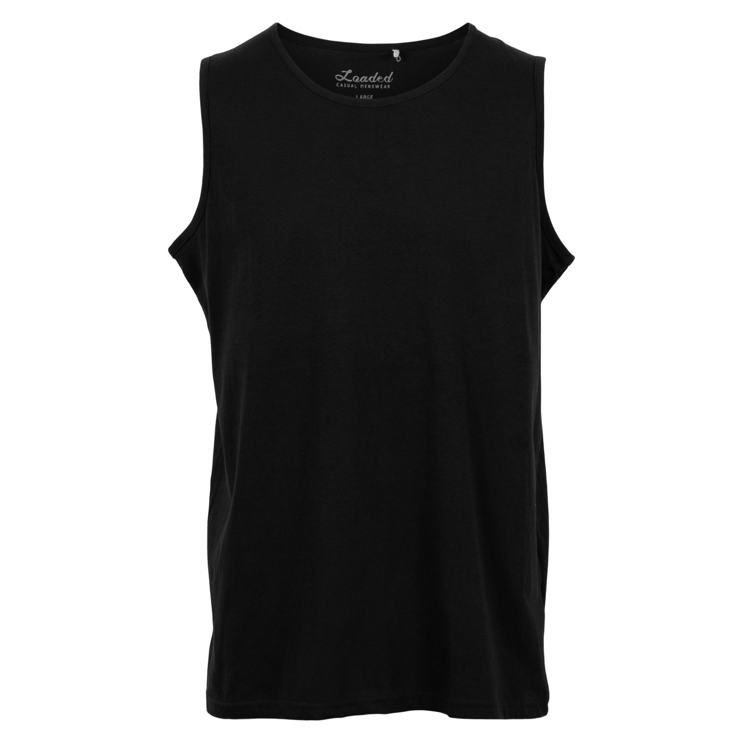 Loaded Belfast Herre Tanktop - Black - 3XL