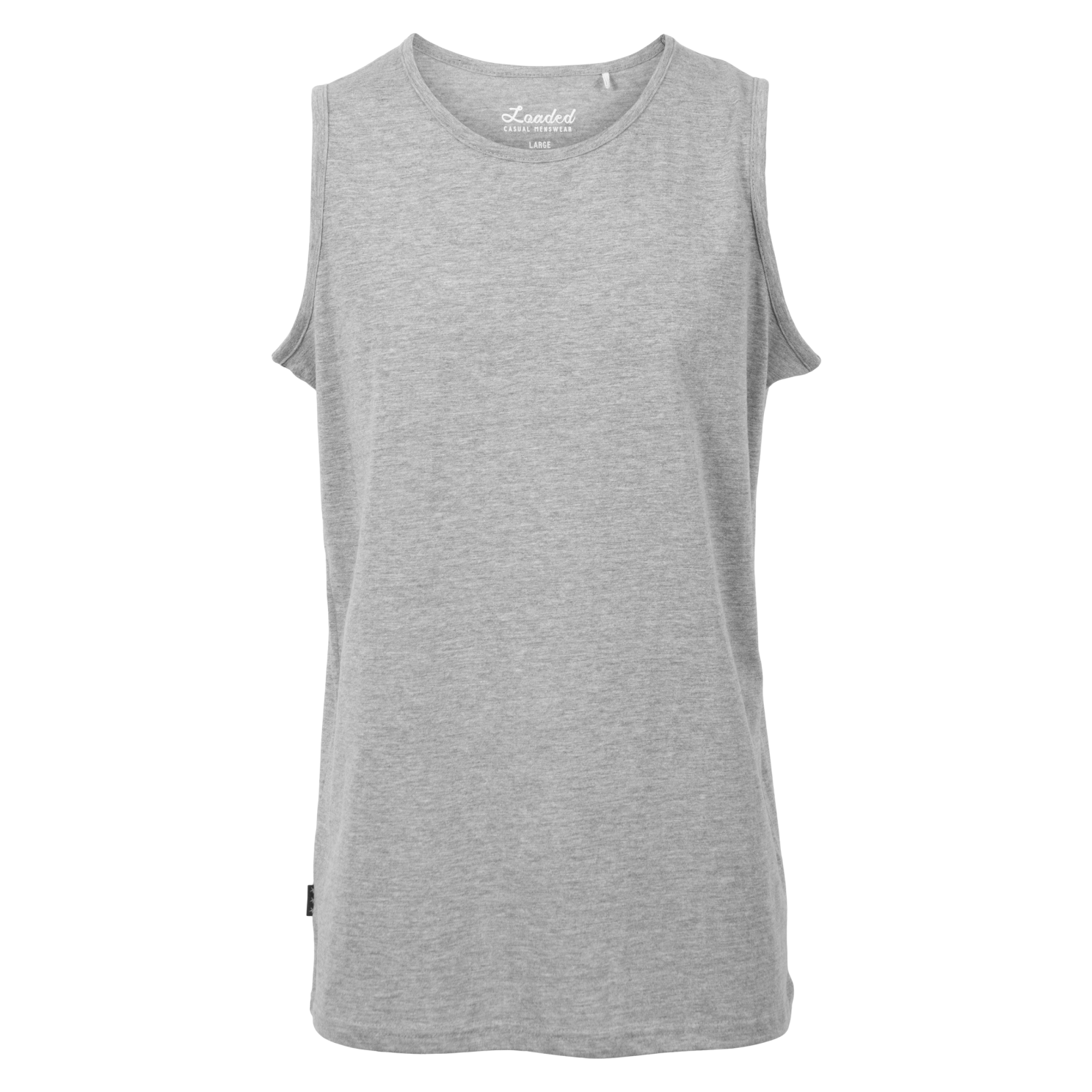 Loaded Belfast Herre Tanktop - Light Grey - XL
