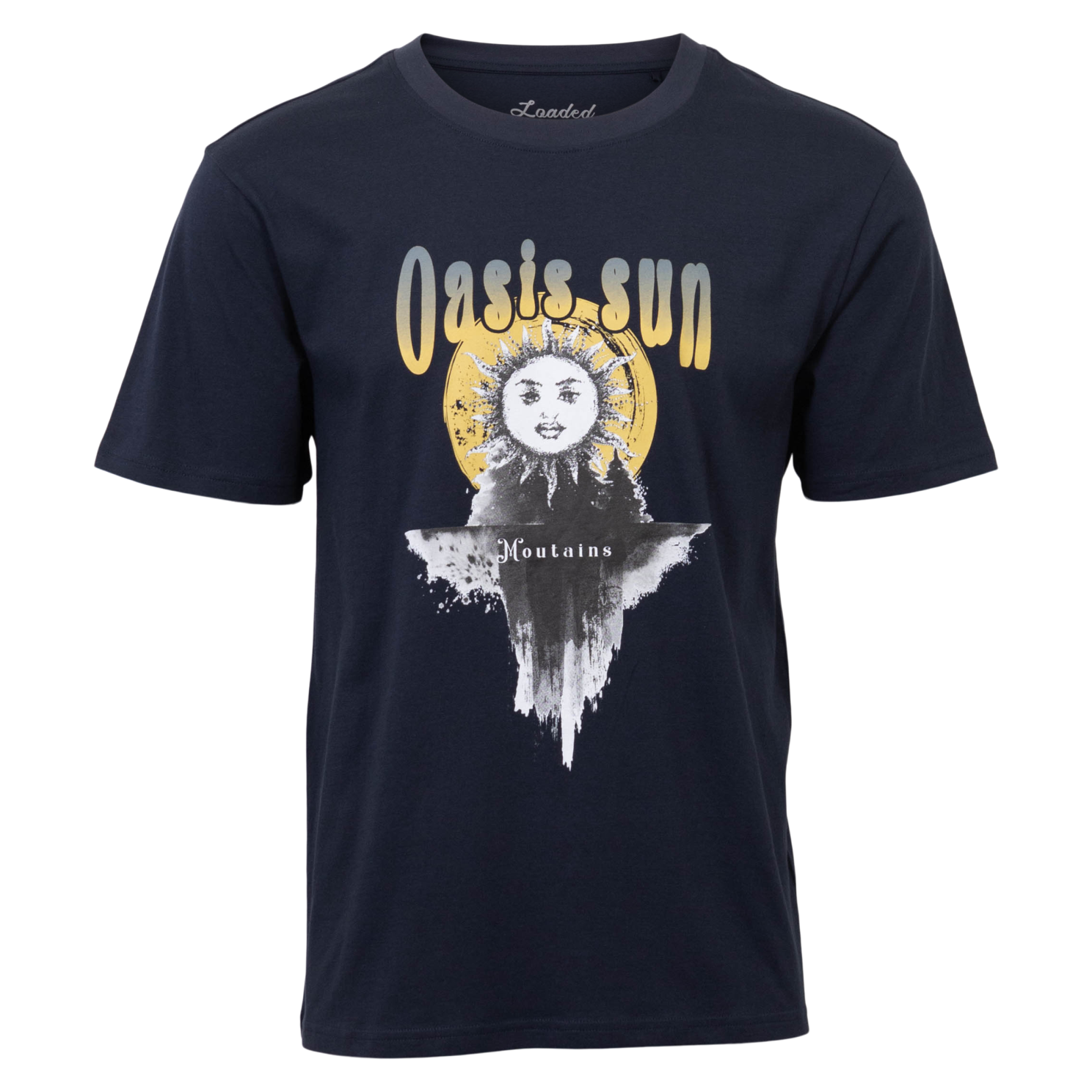 Loaded Herre T-shirt - P3 NAVY BLAZER - XL