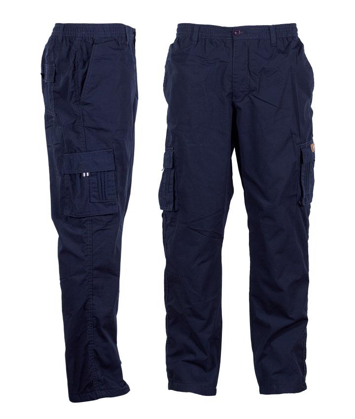 Loaded Joss Herre Outdoorbukser m. for - Navy - 6XL