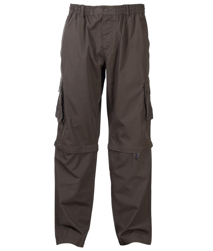 Loaded Joss Herre Outdoorbukser m. zip-off - Army - 7XL