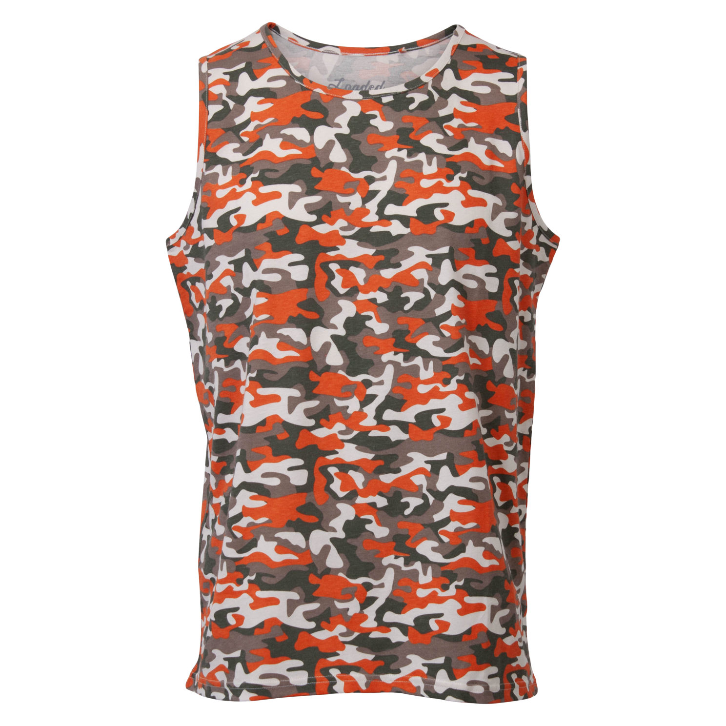 Loaded Sass Herre Tanktop Plus Size - P8 Aop Birch - 3XL