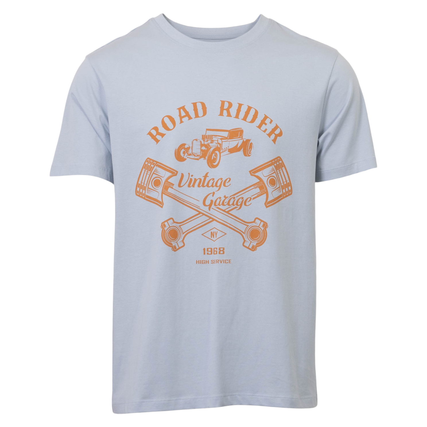 Loaded ass plussize Herre T-shirt - P4 NIAGARA MIST - 8XL