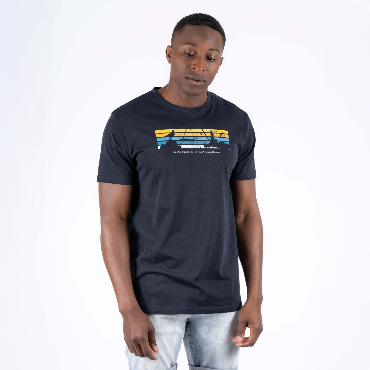 Marcus Archie Herre T-shirt - Dark Sapphire - 3XL