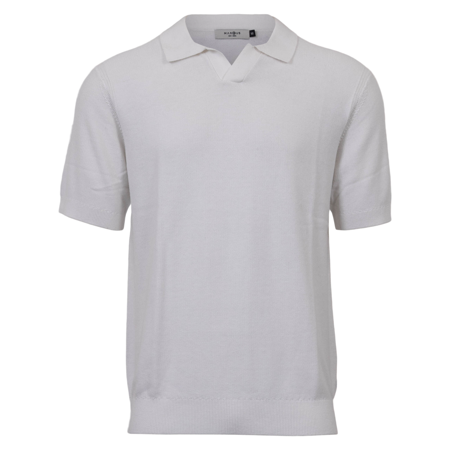 Marcus Cohen Herre Polo - Bright White - 2XL