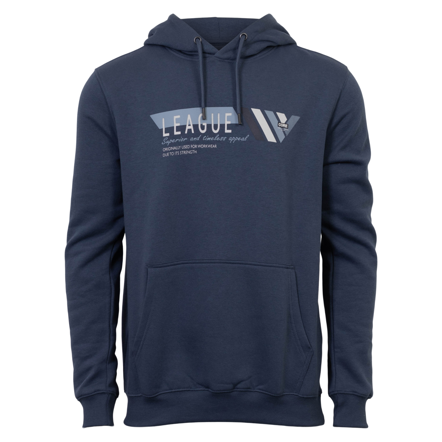 Marcus Colin Herre Hættetrøje - Blue largo - 4XL