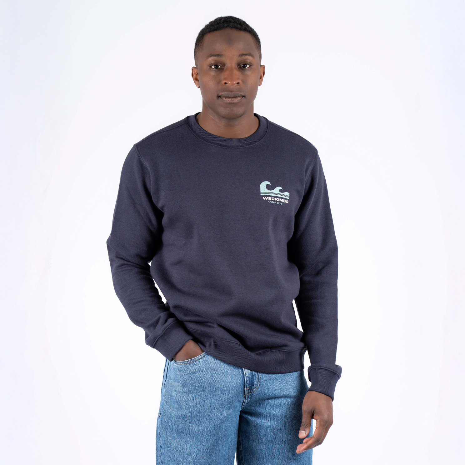 Marcus Colin Herre Sweatshirt - Night Sky - XL