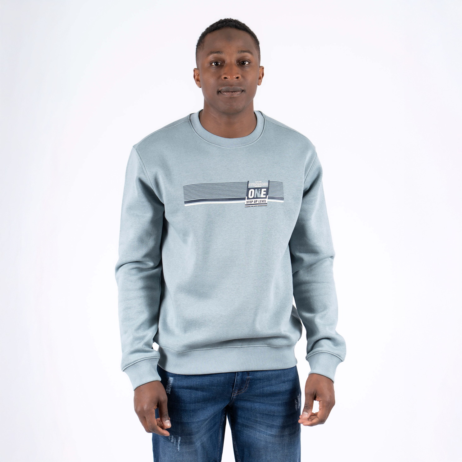 Marcus Colin Herre Sweatshirt - Slate - 3XL