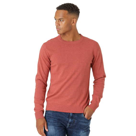 Marcus Dustin Herre Striktrøje - Cowhide Brown - 2XL