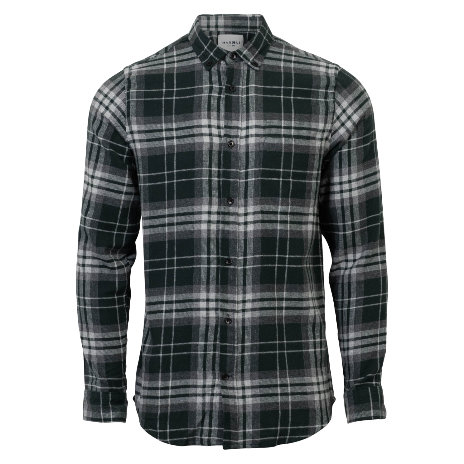 Marcus Gibson Herre Skjorte - Deep Green - 2XL