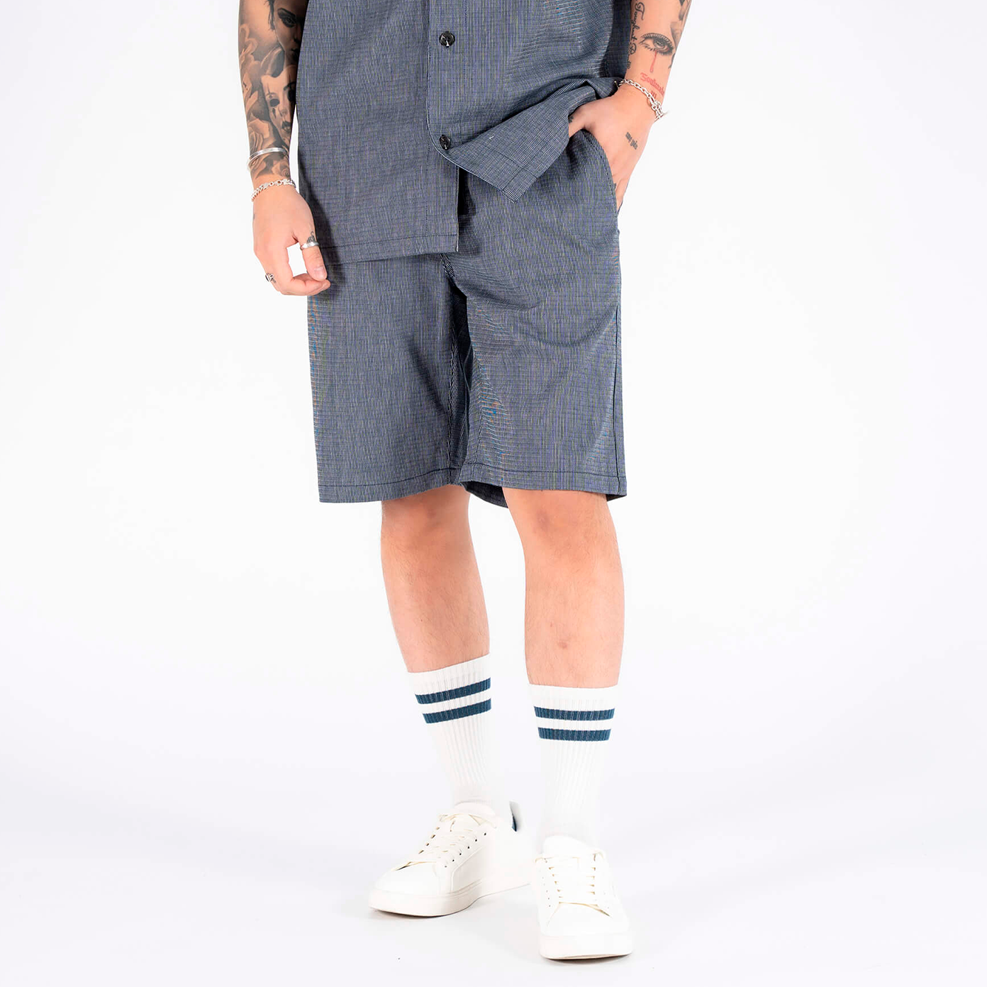 Marcus Iggy Herre Shorts - Dark Sapphire - XL