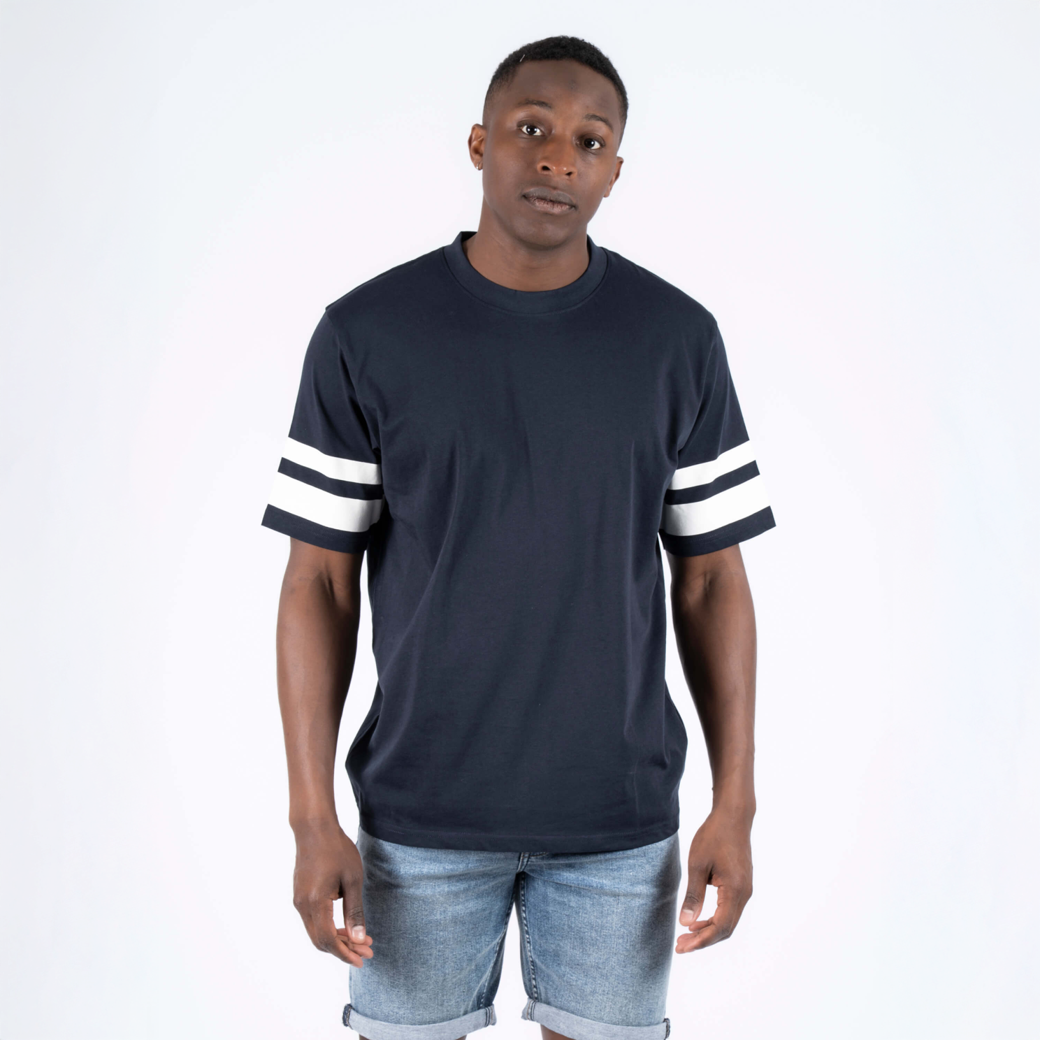 Marcus Sly Herre T-shirt - Dark Sapphire - XL