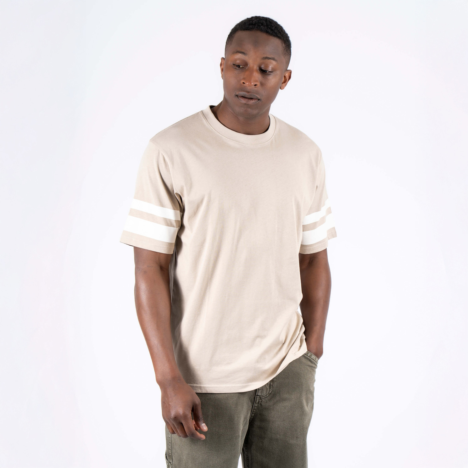 Marcus Sly Herre T-shirt - Island Fossil - XL