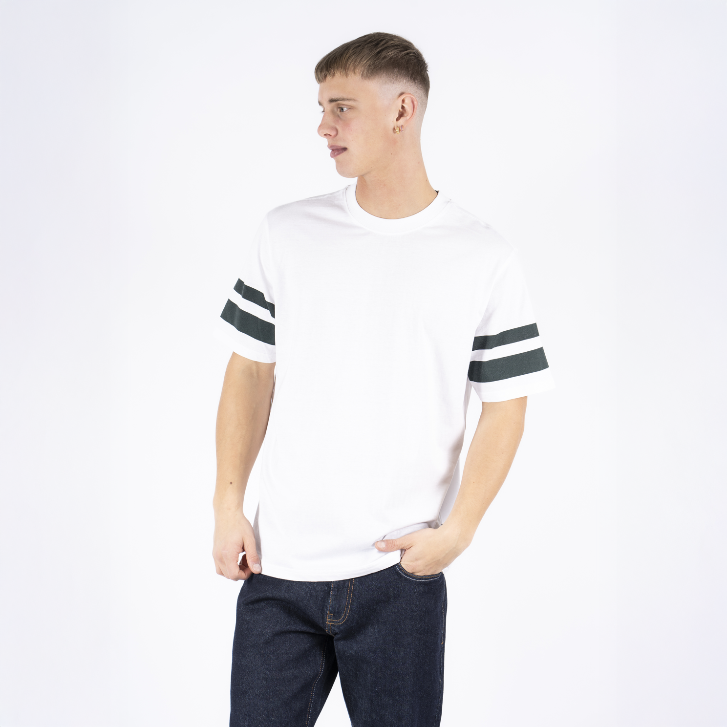 Marcus Sly Herre T-shirt - White - XL