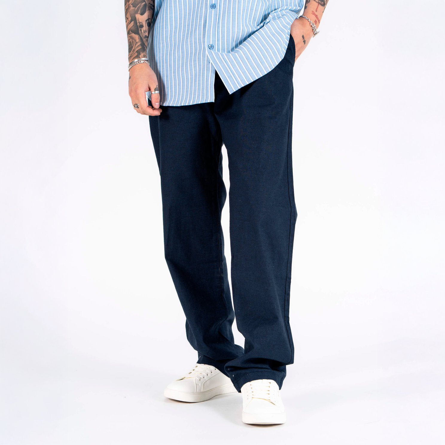 Marcus Wilson Herre Bukser - Dark Sapphire - 3XL