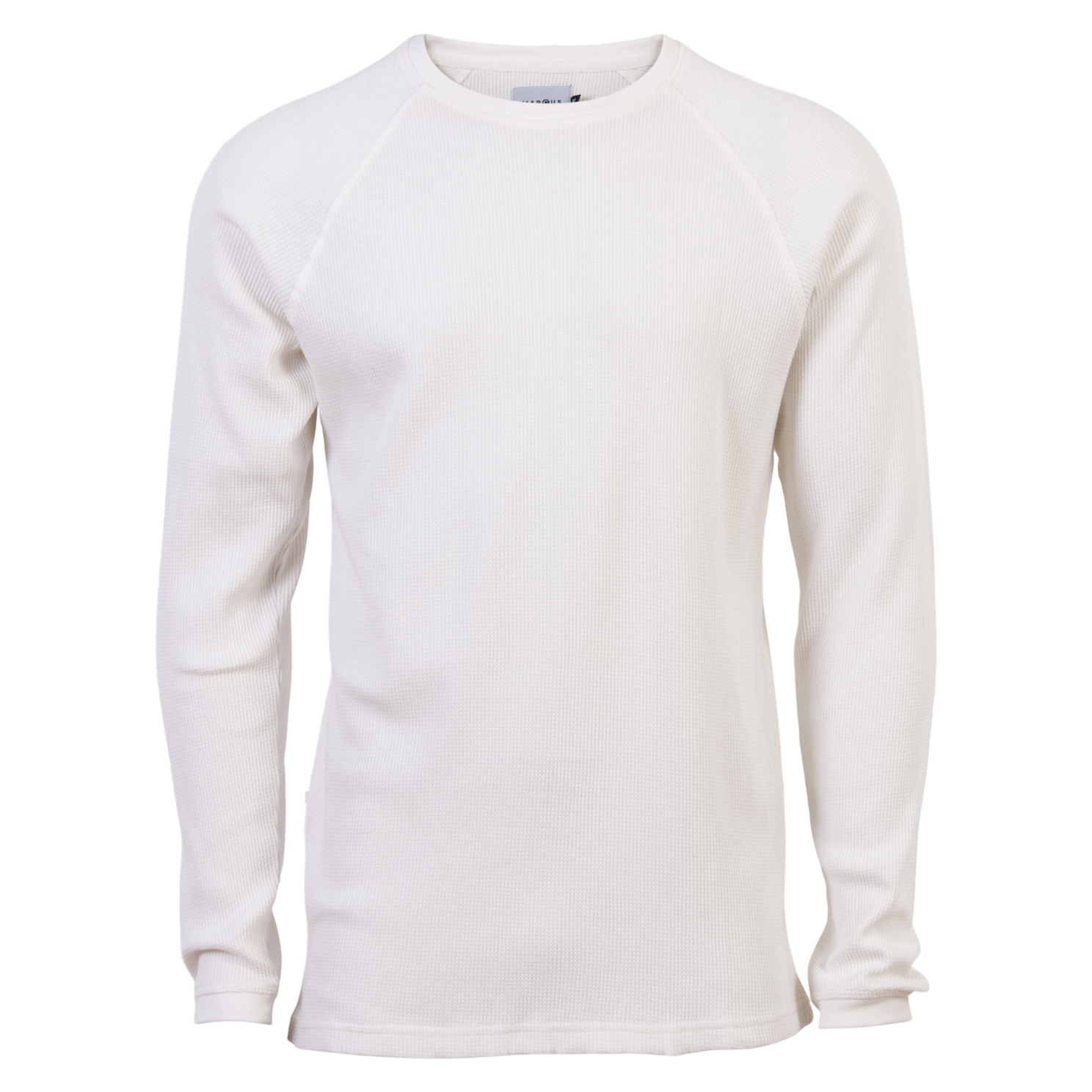 Marcus Ziggy Herre Striktrøje - Antic White - 3XL