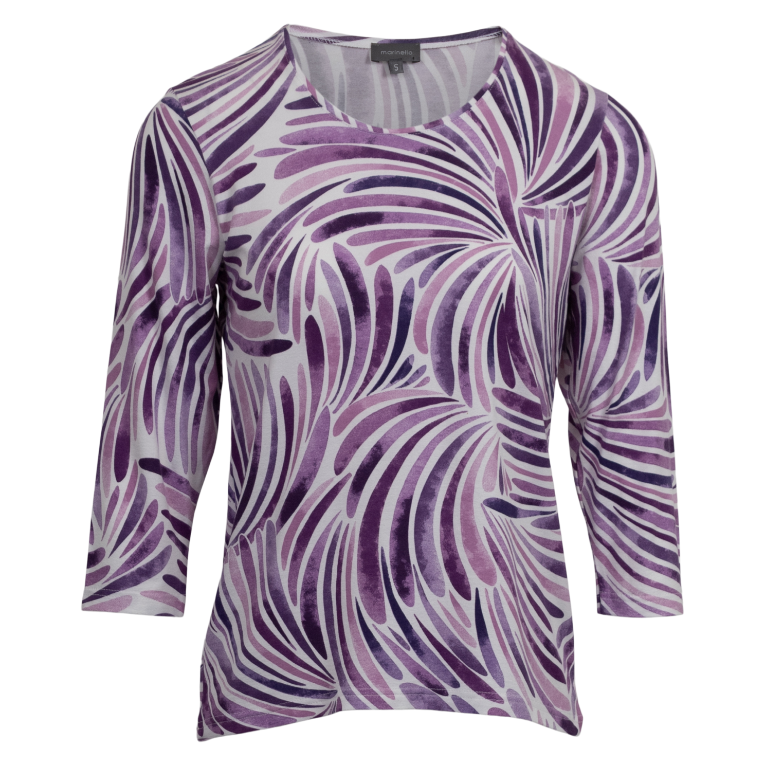 Marinello Dame Bluse - Viola Comb - XL
