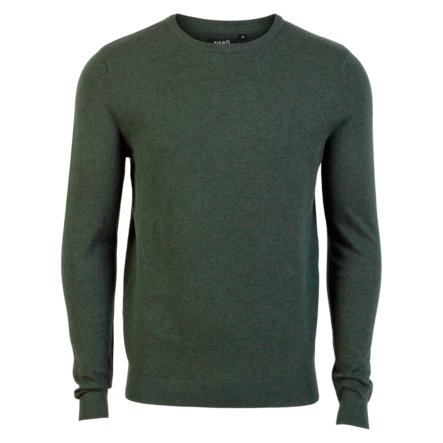 Nero Caravaggio Herre Striktrøje - Hunter Green - XL