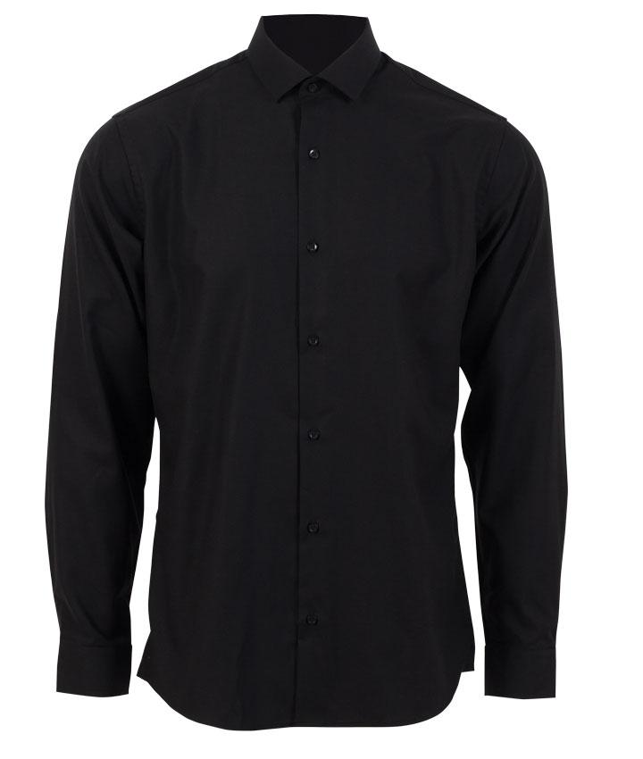 Nero Kenzo Herre Skjorte - Black - 2XL