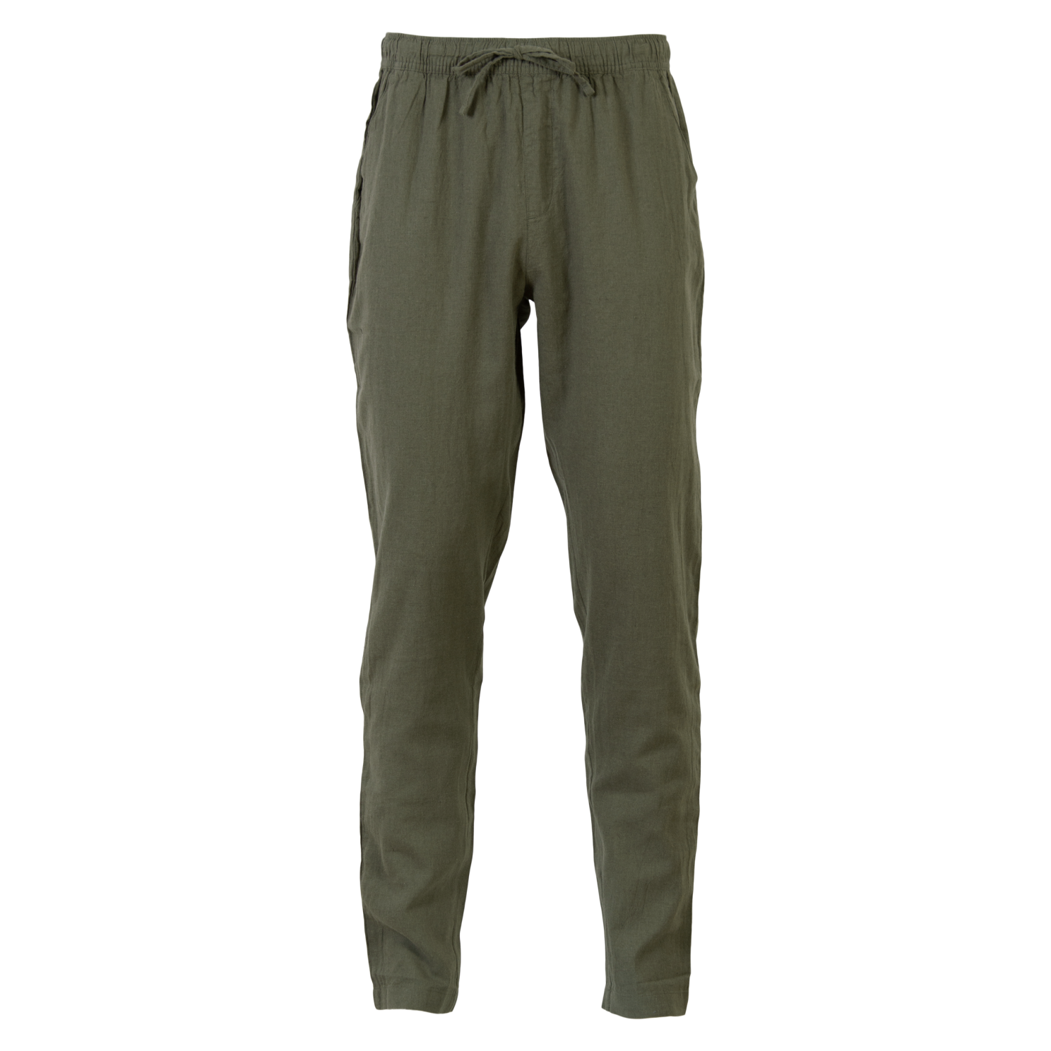 Nero Marco Herre Bukser i hørmix - Army - 2XL
