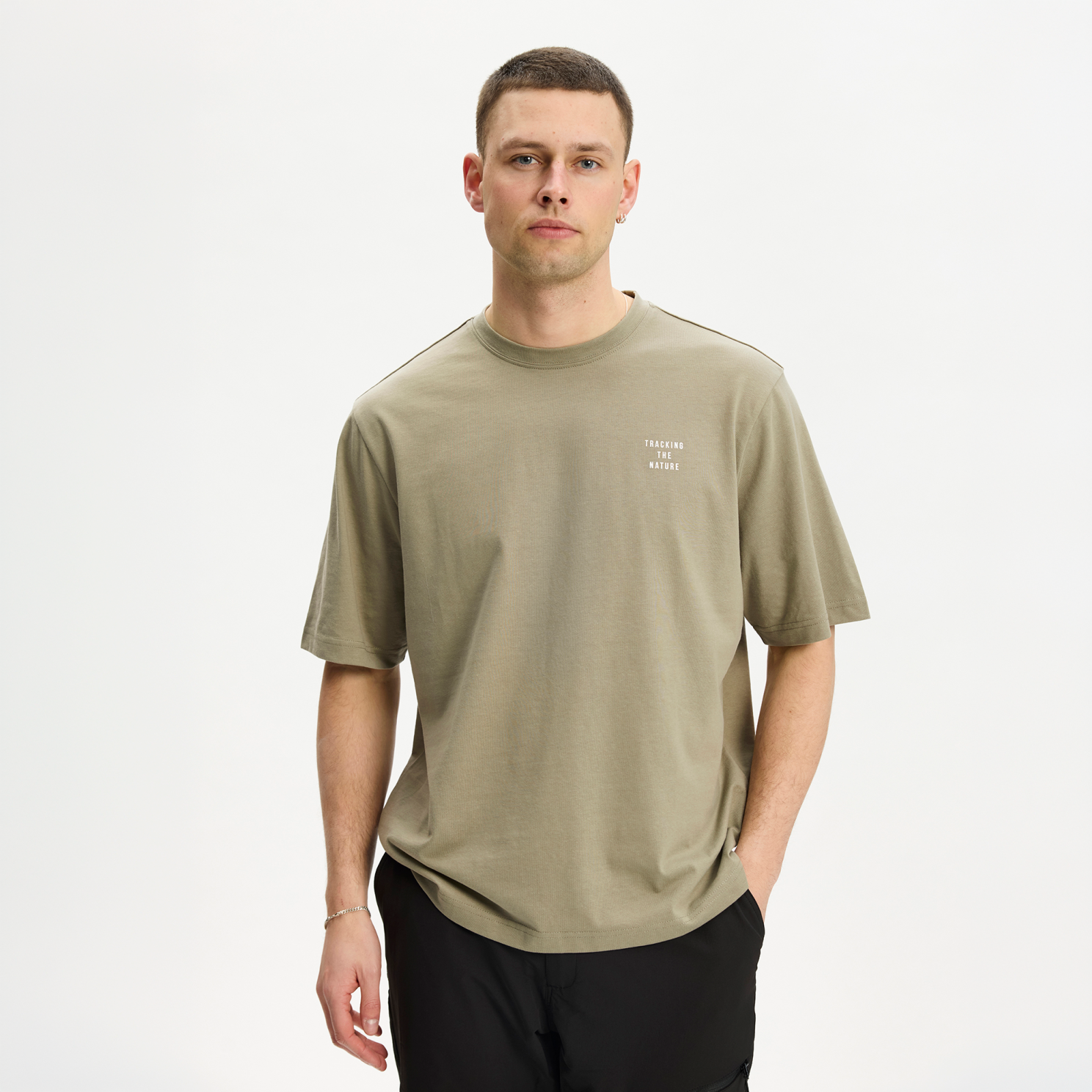 Nordic Project 18 Nebola Herre T-shirt - VETIVER - XL