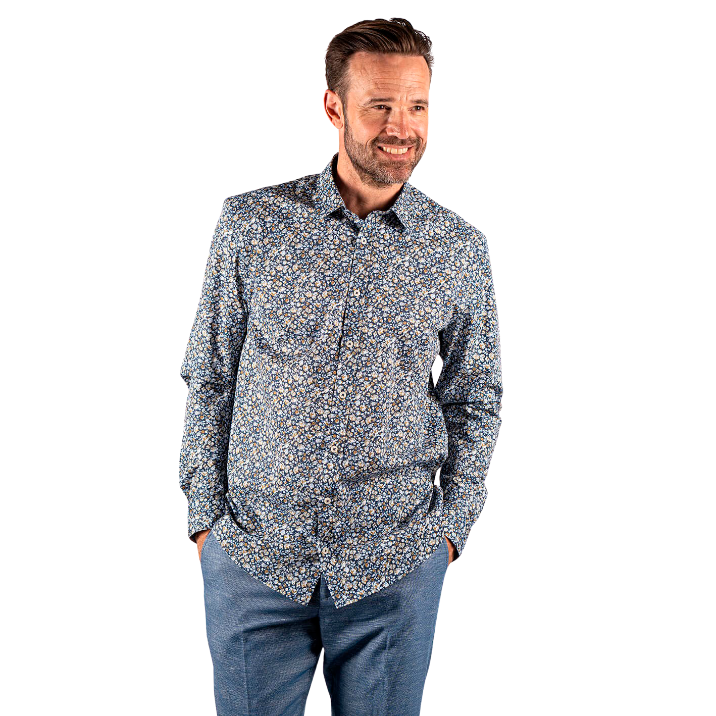 Pre End Ancor Herre Skjorte - Ultra Dark Navy - 2XL