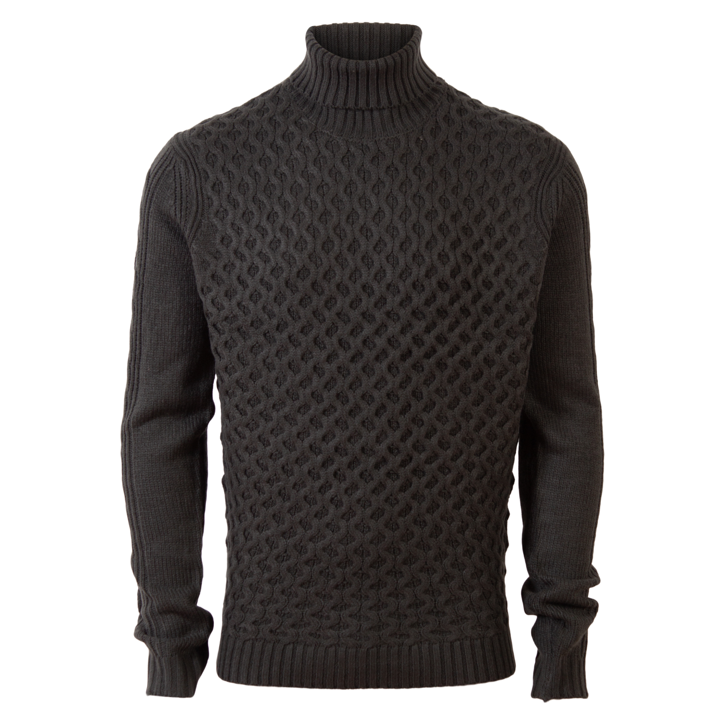 Pre End Garret-C Herre Striktrøje - Forest Green - 2XL