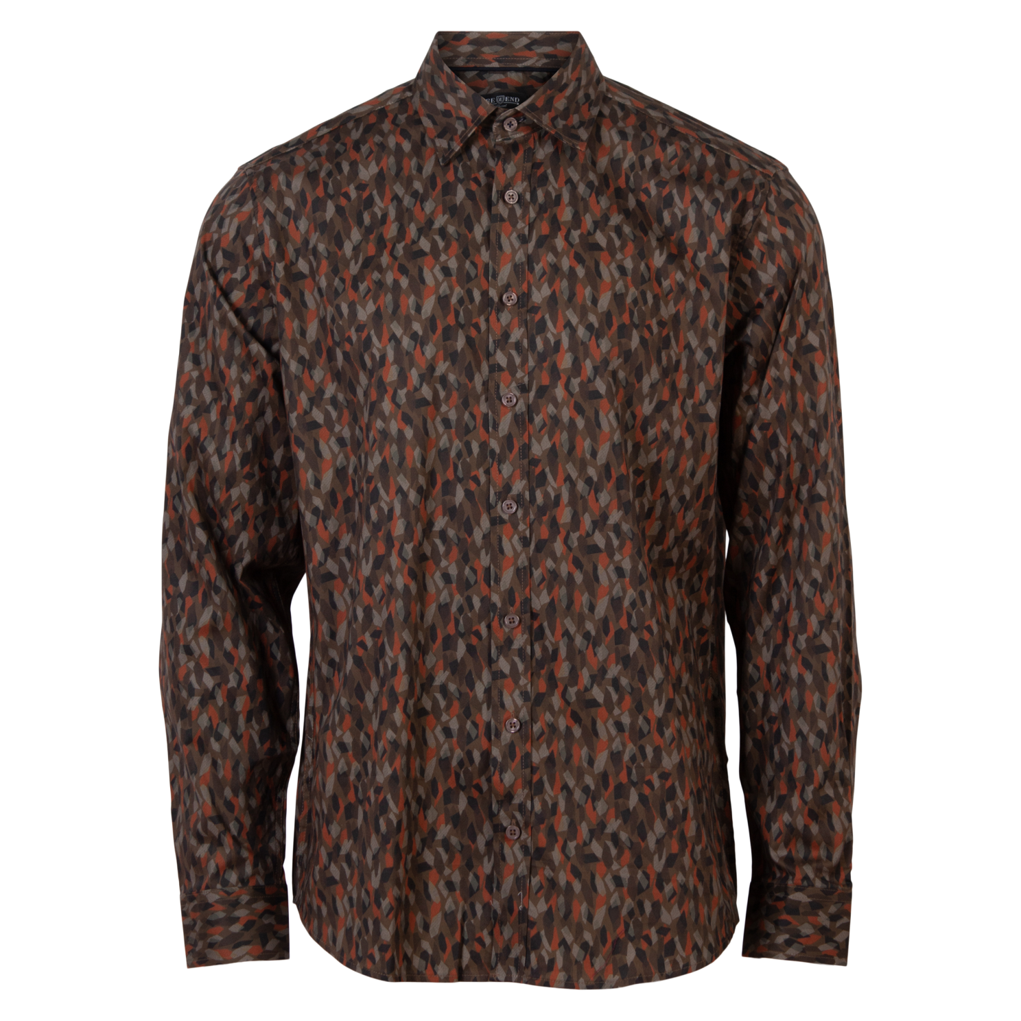 Pre End Herre Skjorte - Coffee Brown - XL-43/44