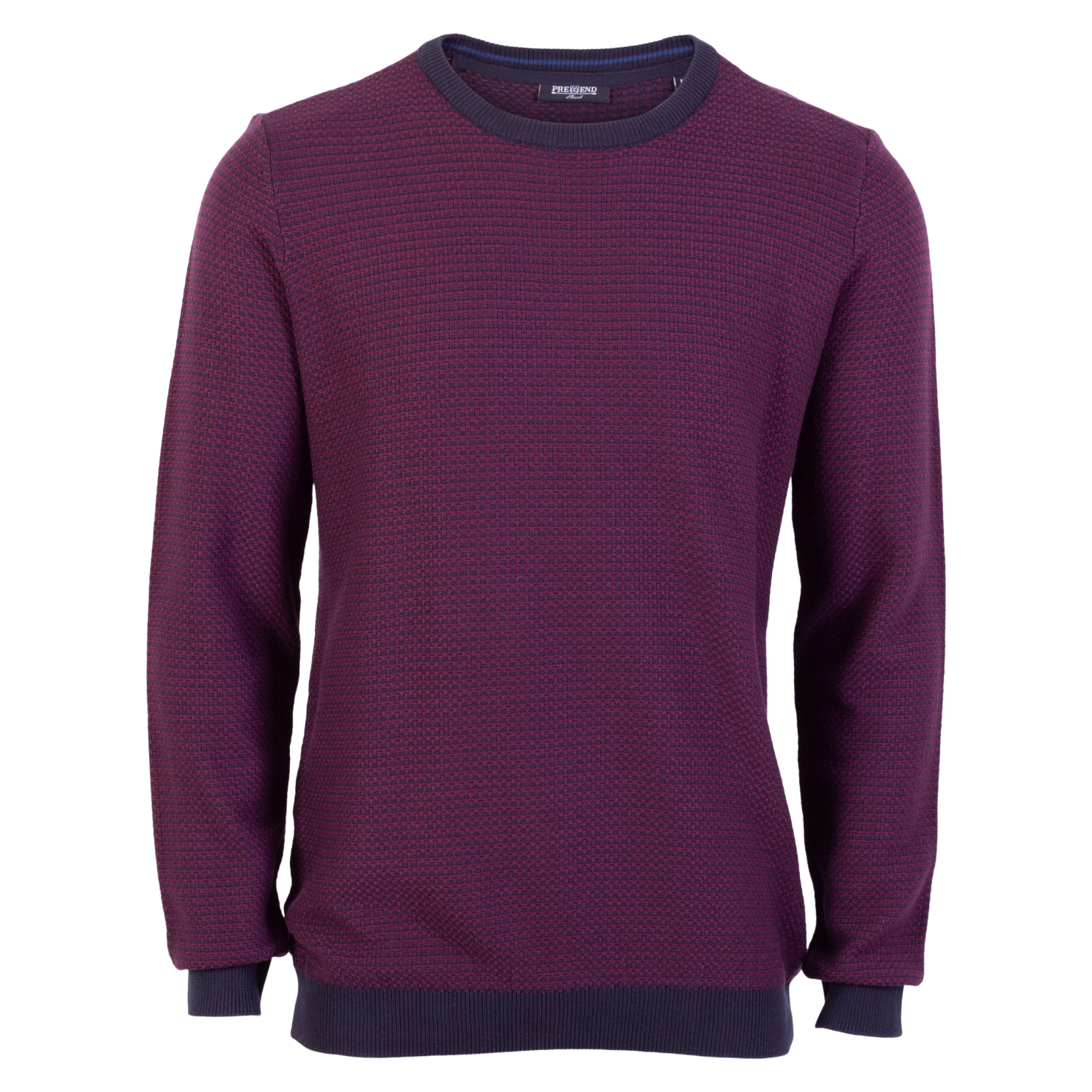 Pre End Herre Striktrøje - Dark Wine - 2XL