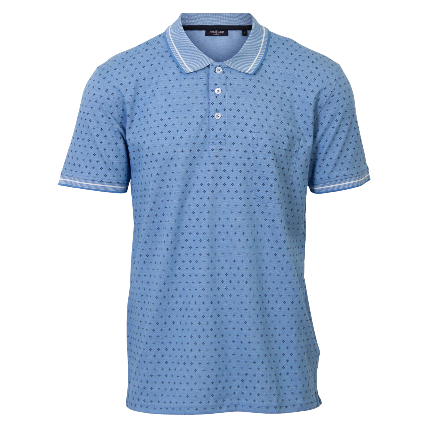 Pre End Ross Herre Polo - Water Blue - 2XL