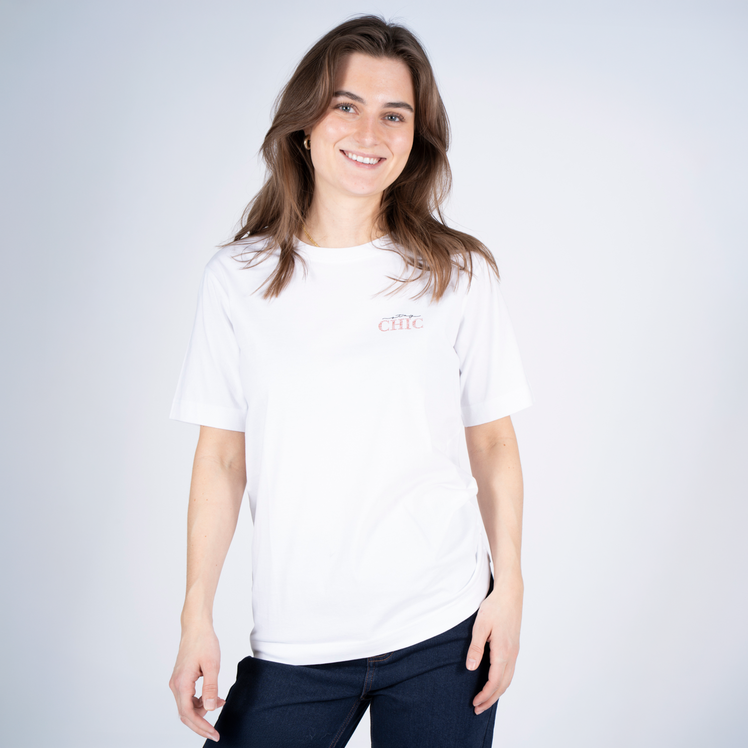 SASIA Billy Dame T-shirt - CLOUD DANCER WHITE - XL