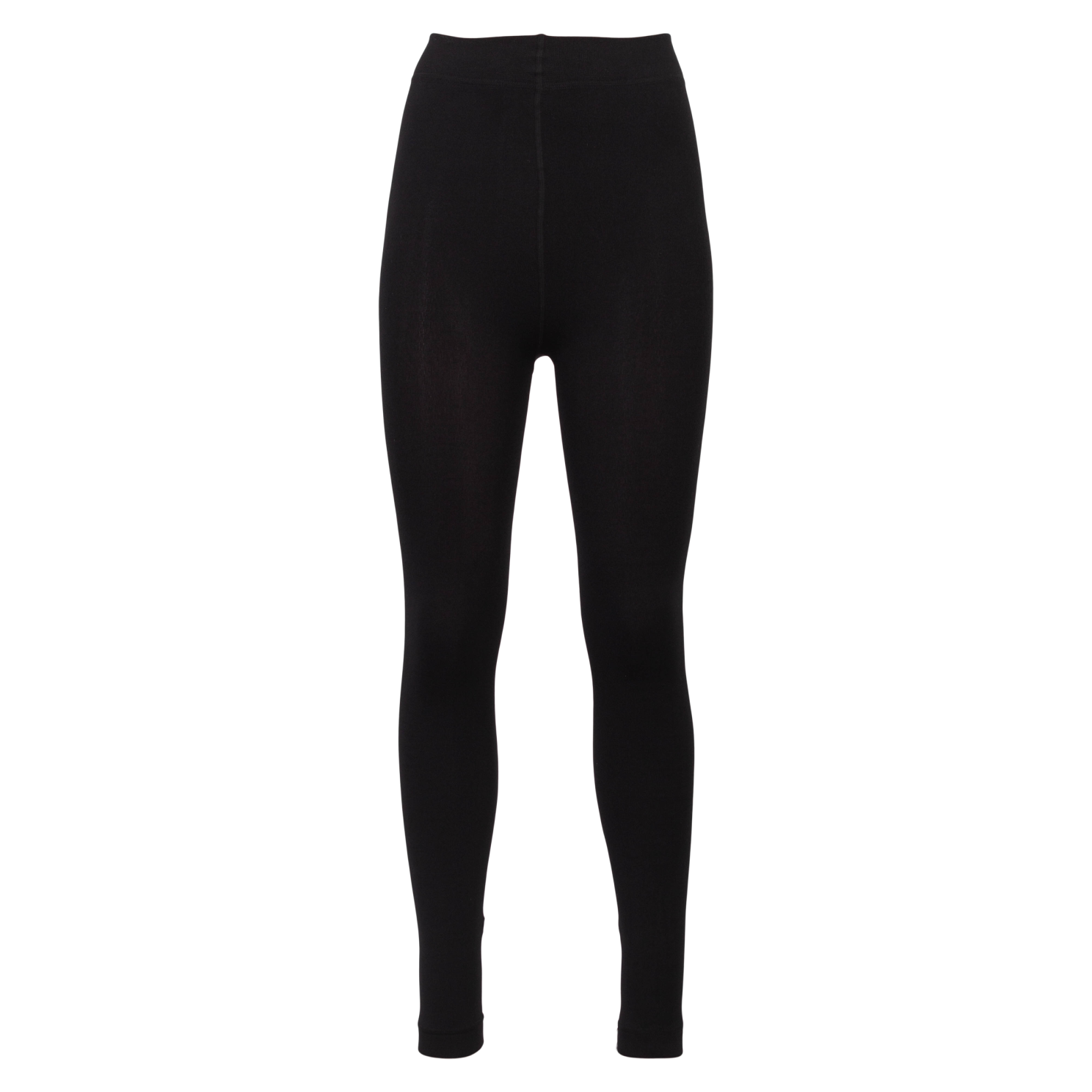 Soft Fur Dame Termoleggings - Sort - L/XL