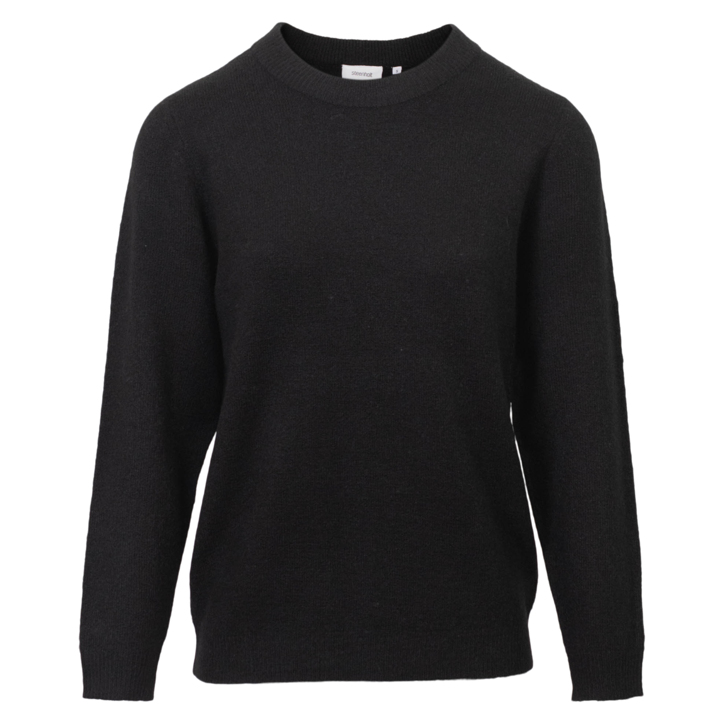 Steenholt Gora Dame Striktrøje - Black - 2XL
