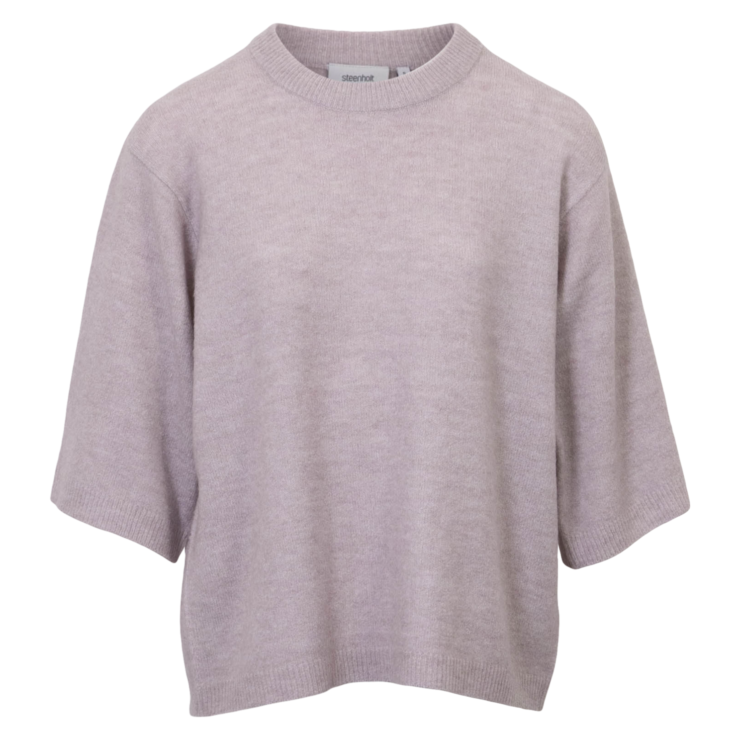 Steenholt Gora Dame Striktrøje - CLOUD GRAY - XL