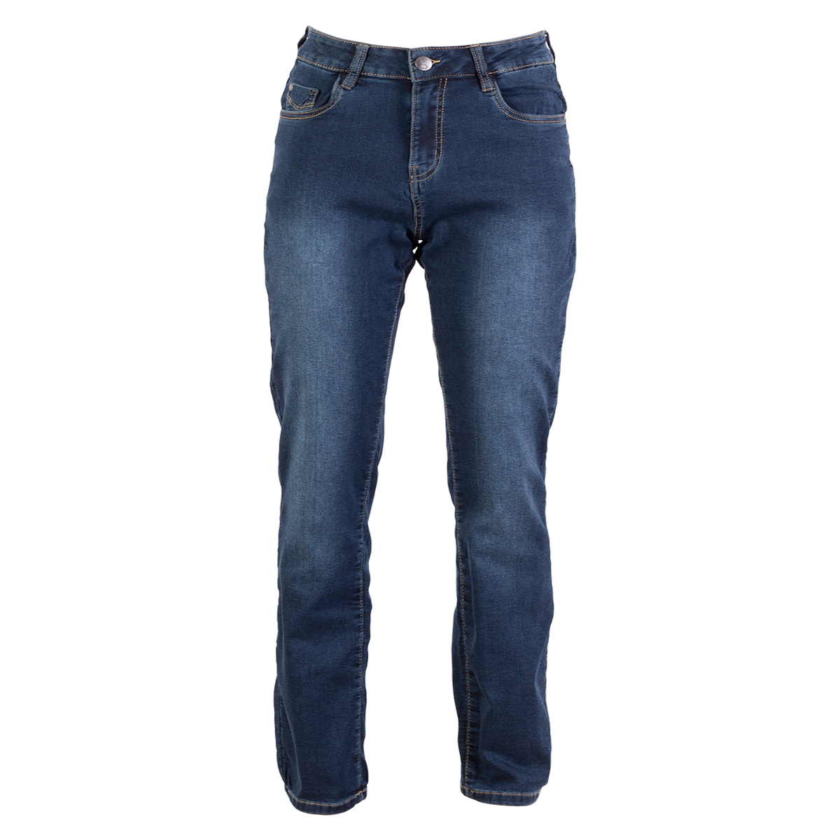 Steenholt Grace Dame Jeans m. stretch Plus Size - Blue Denim - 54/32