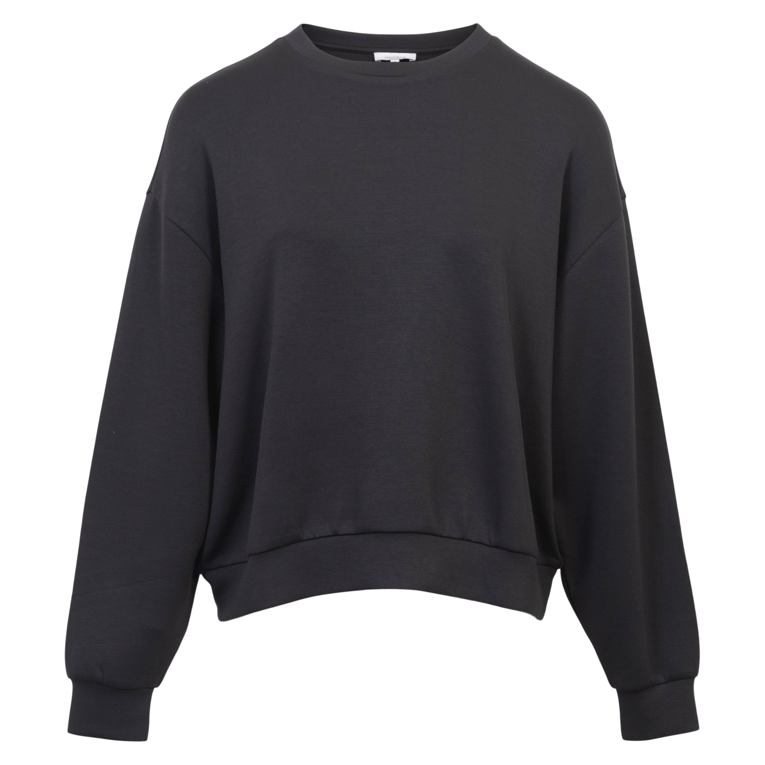 Steenholt Isabell Dame Sweatshirt Plus Size - Black - 44
