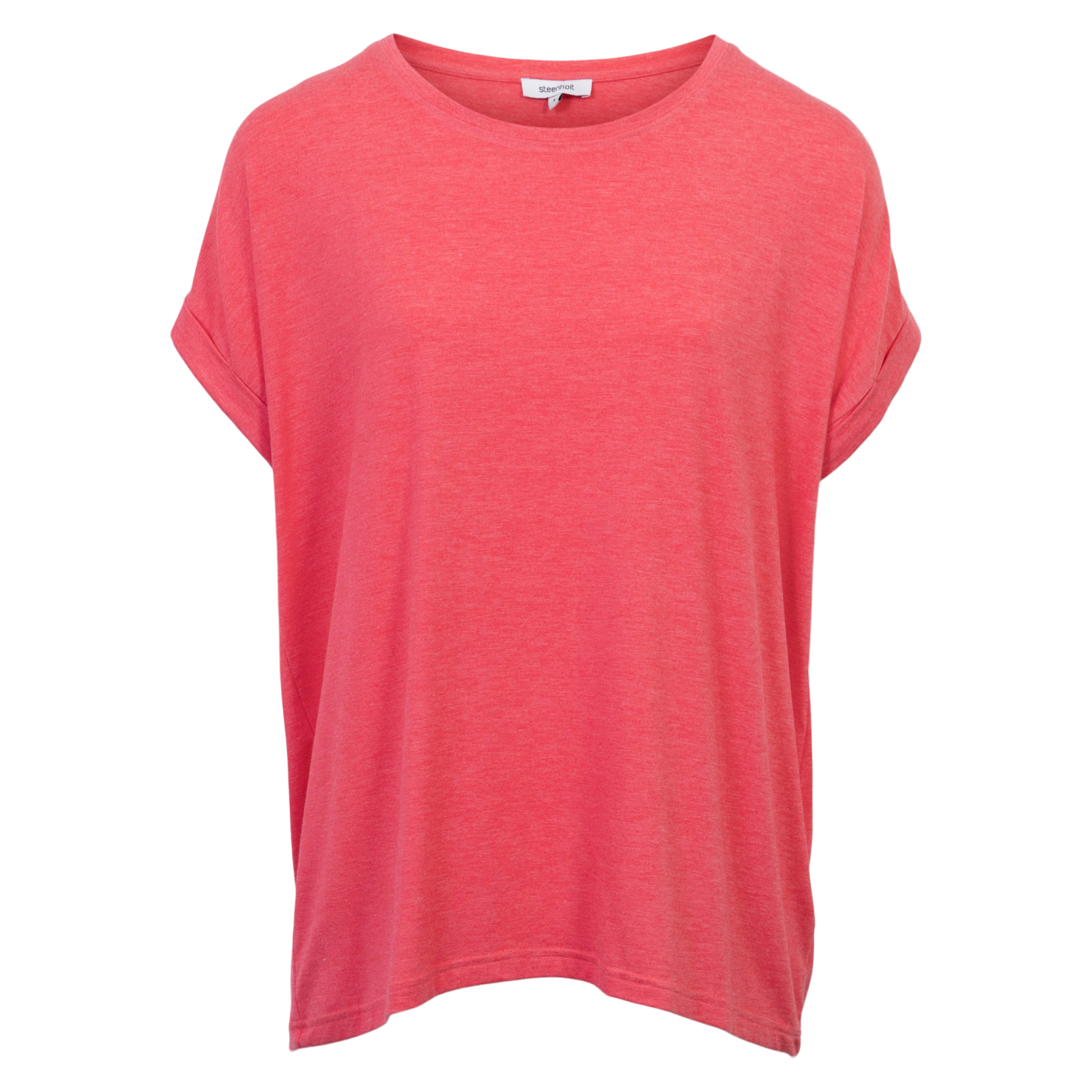 Steenholt Joan Dame T-shirt Plus Size - PARADISE PINK - 48