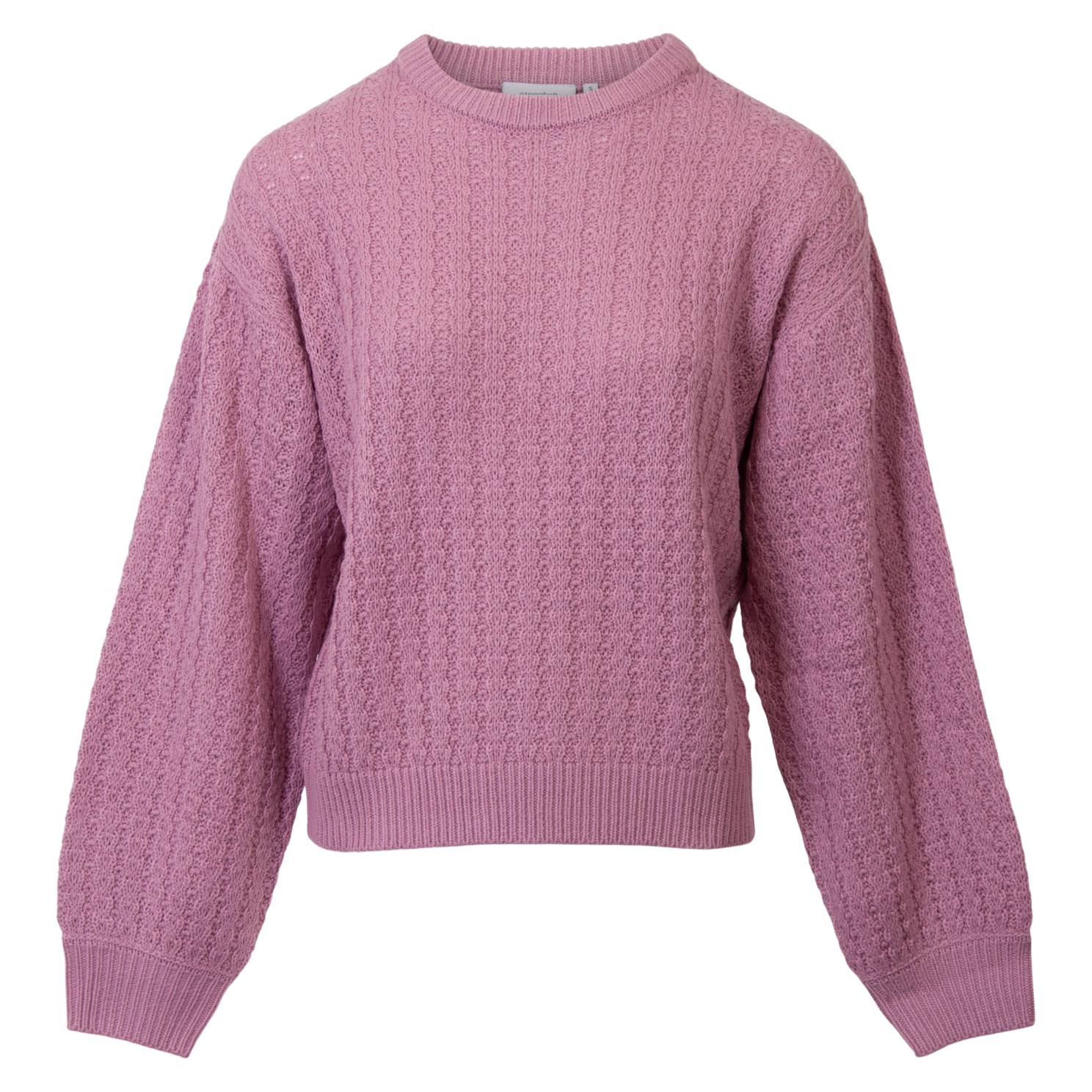 Steenholt Olivia Dame Striktrøje Plus Size - Valerian - 46