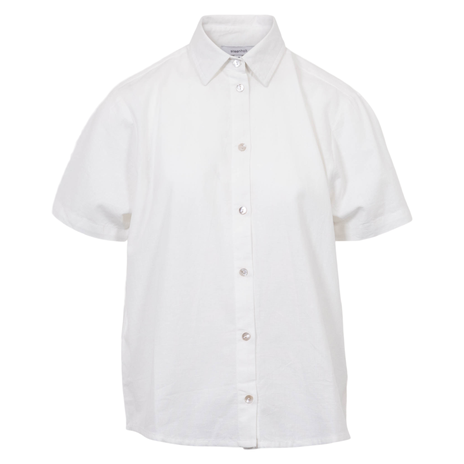 Steenholt Rio Dame Skjorte - BRIGHT WHITE - XL