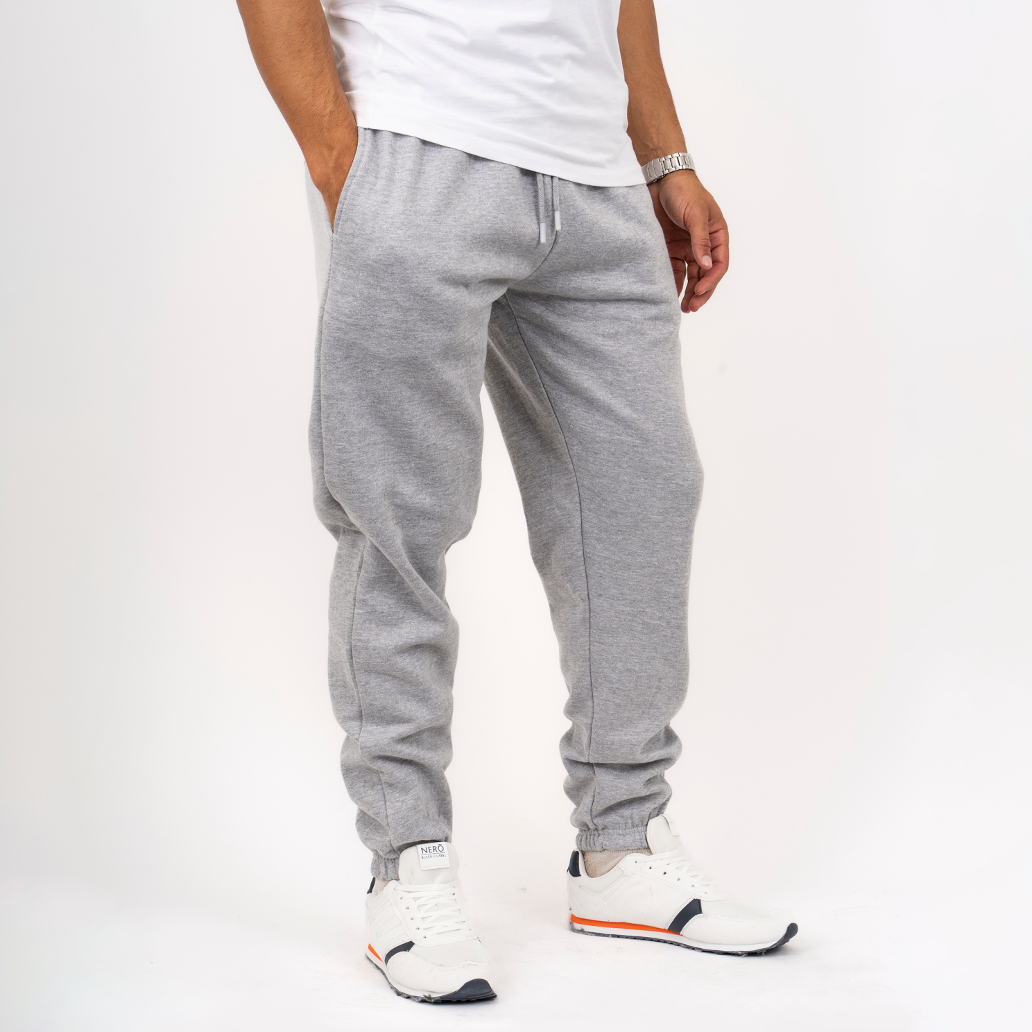 The Rockn Rev Herre Sweatpants Plus Size - Grey - 4XL