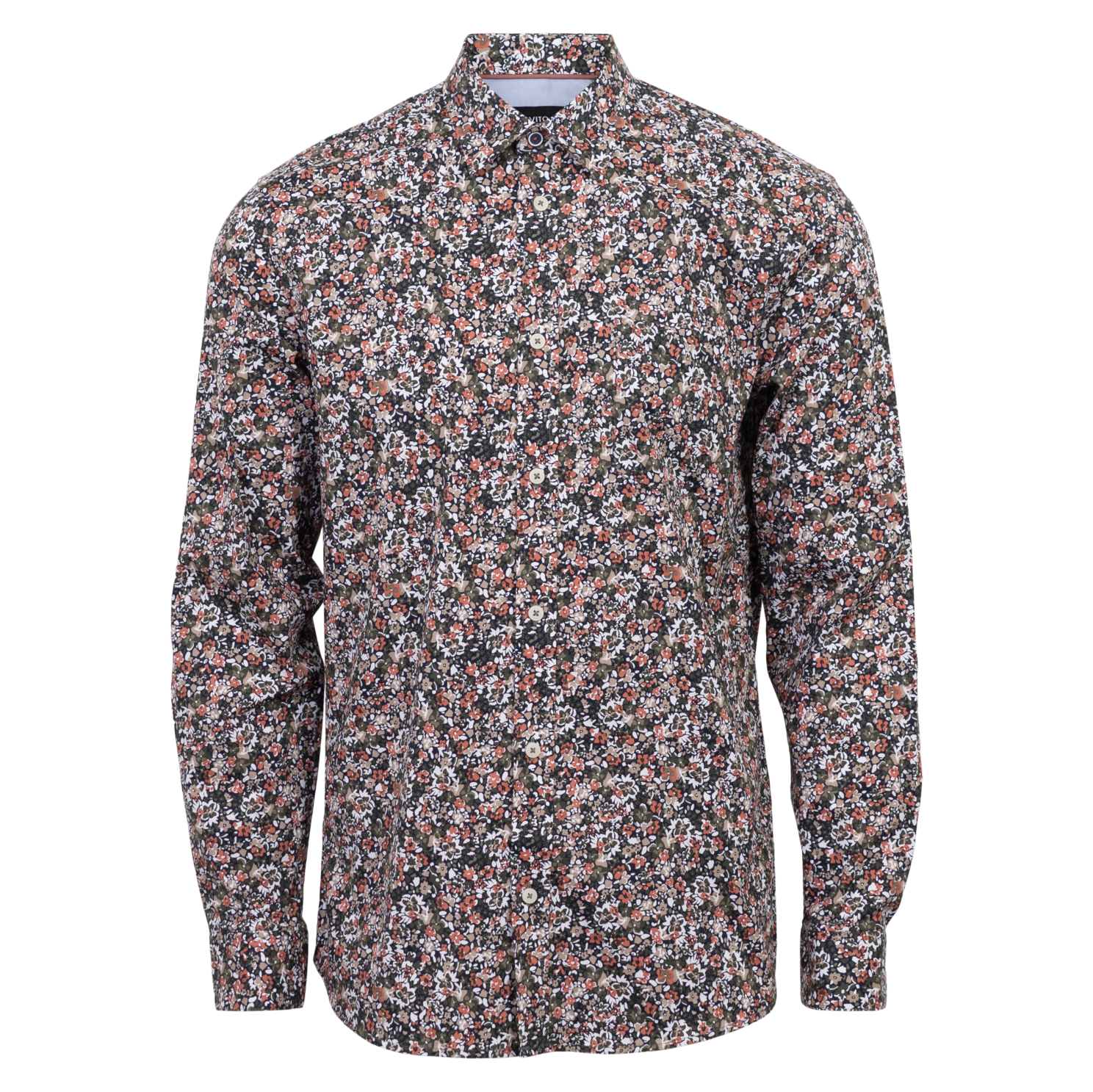 Vito Oliver Herre Skjorte - Light Army - 3XL-47/48