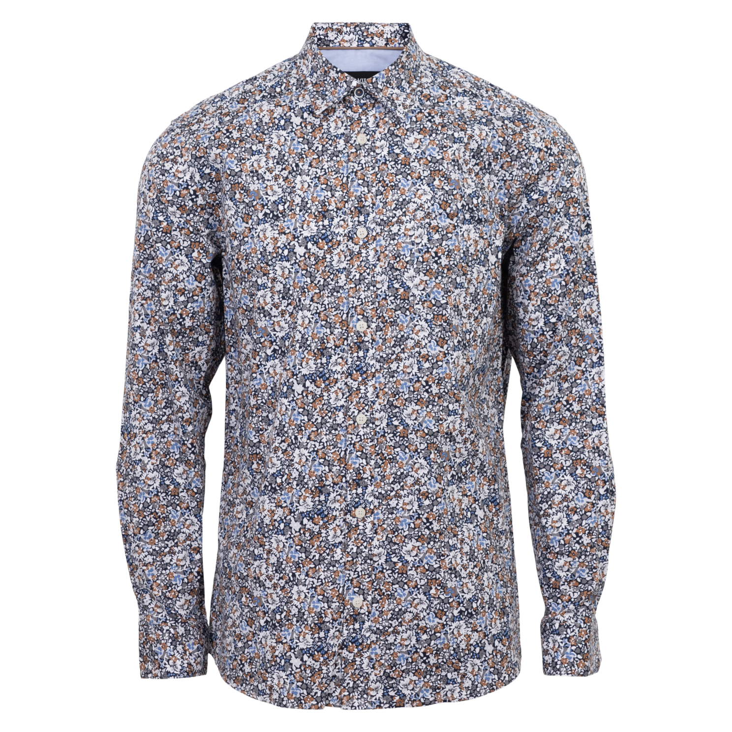 Vito Oliver Herre Skjorte - Naval Blue - 2XL-45/46
