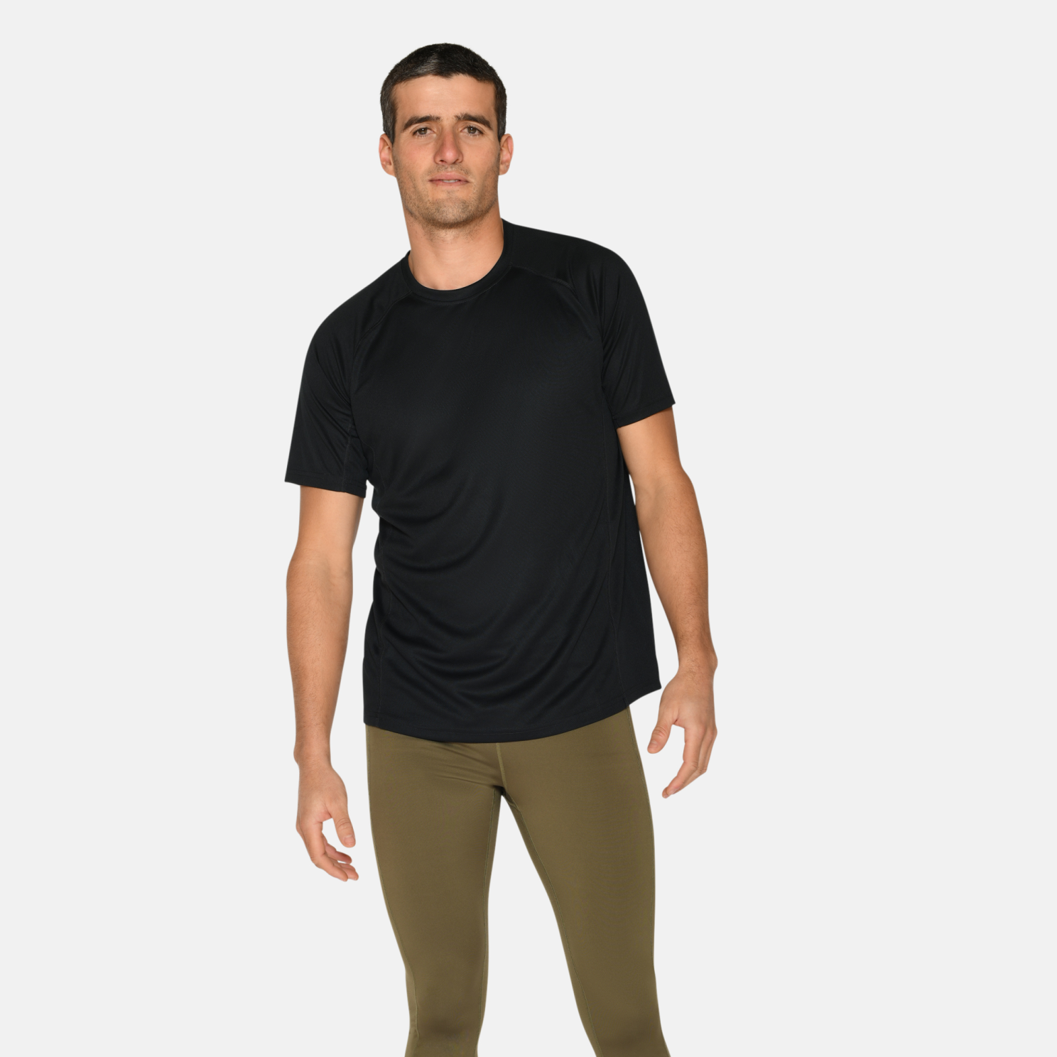 Zebdia Herre Trænings t-shirt - Black - 2XL