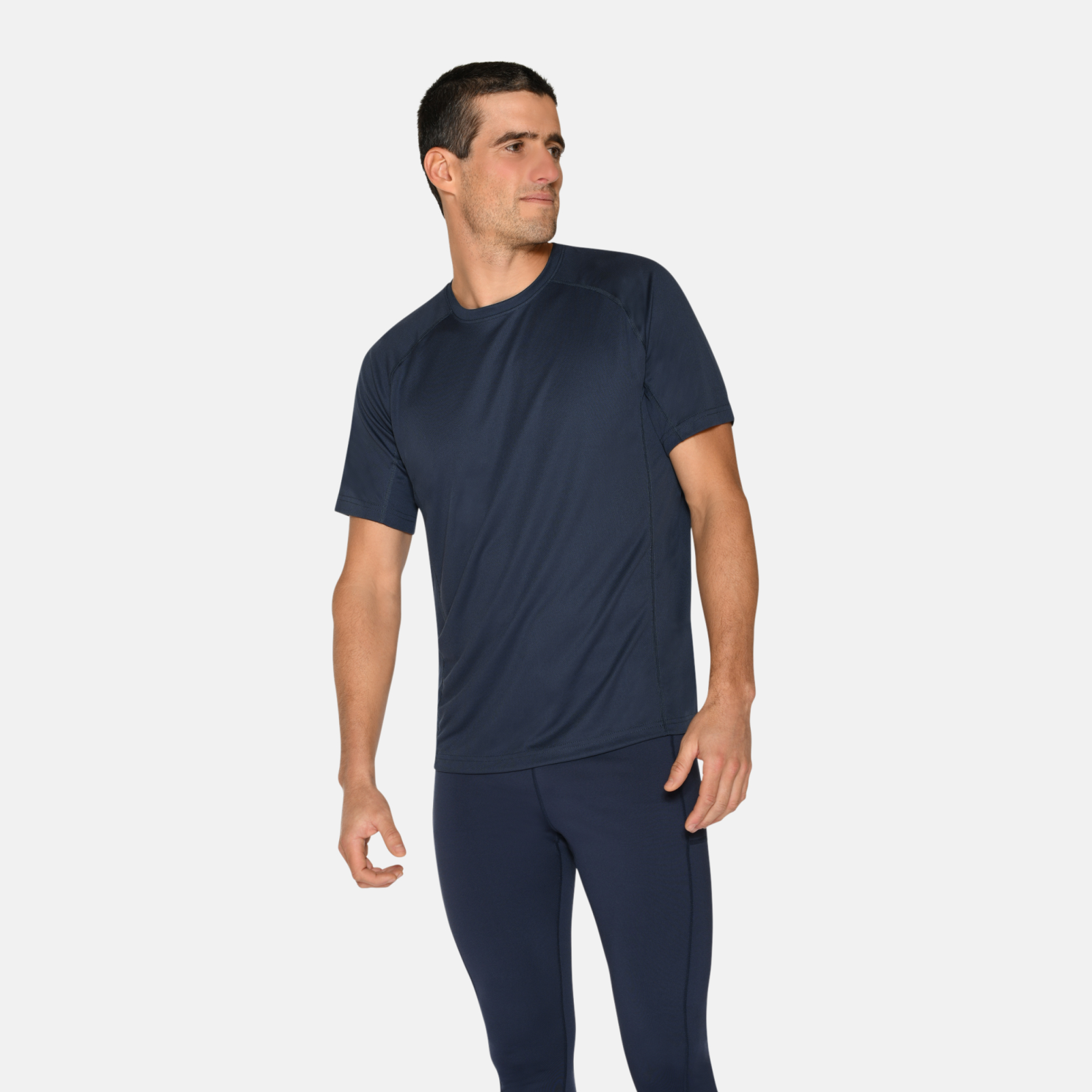 Zebdia Herre Trænings t-shirt - Navy - 2XL
